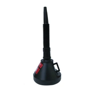 Jumbo Plastic Wide Mouth Garage Automotive Oil Gas Funnel Flexible Spout Filter